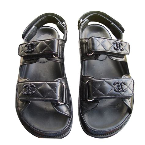 chanel chaussure homme prix|Chanel sandals official site.